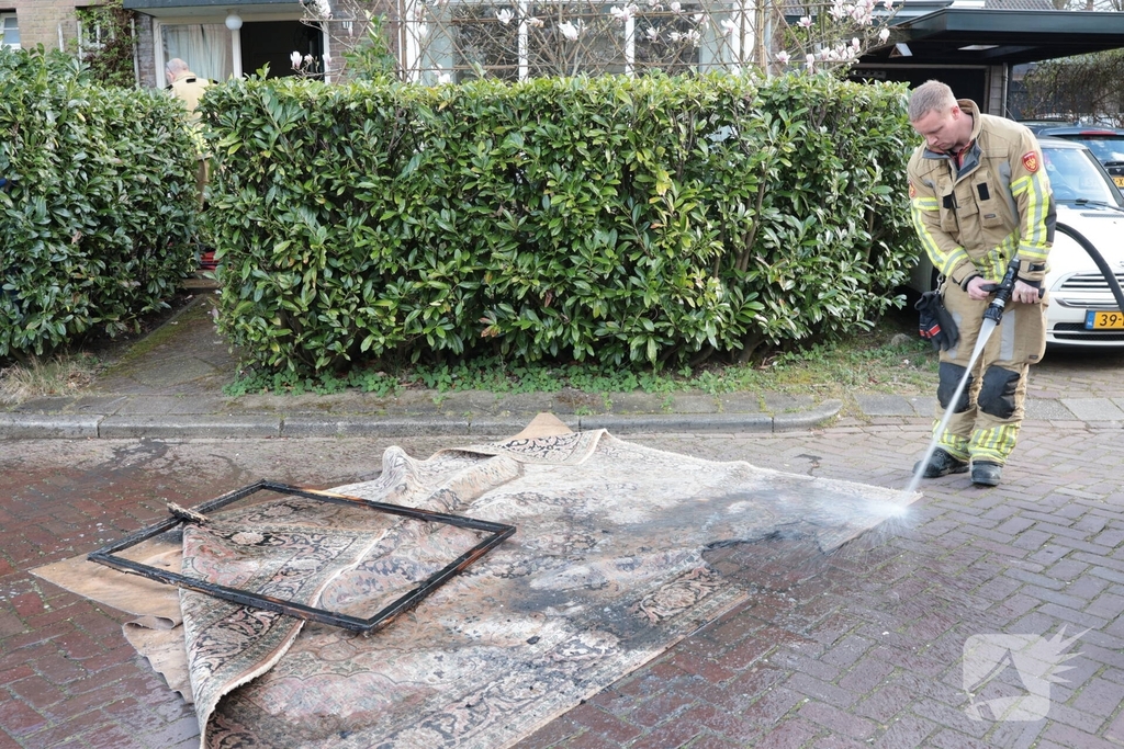 Brand in woning leidt tot schade