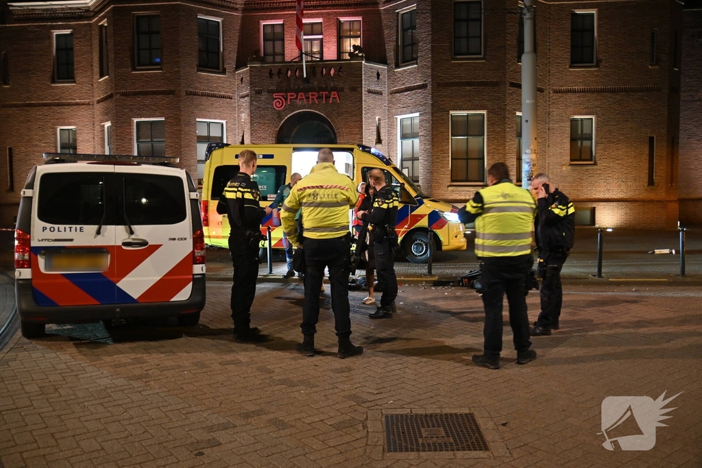 Aanrijding met fatbike en auto; bestuurder slaat op de vlucht