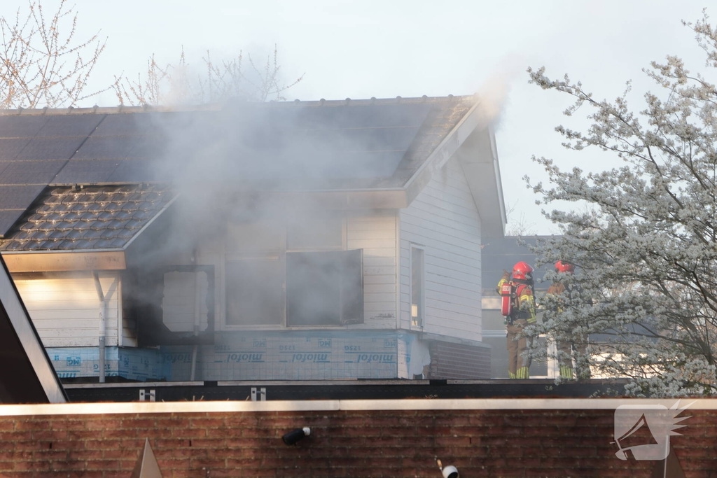Woningbrand veroorzaakt zware schade