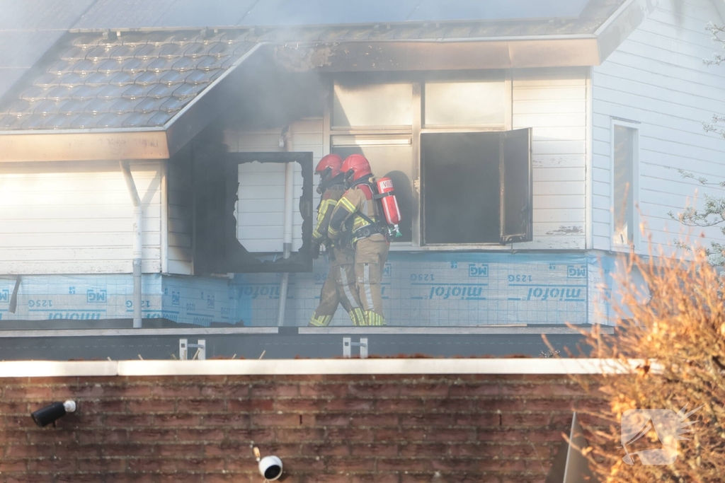 Woningbrand veroorzaakt zware schade