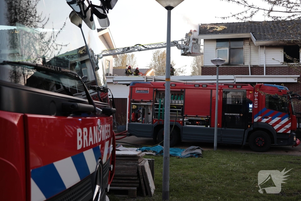 Woningbrand veroorzaakt zware schade