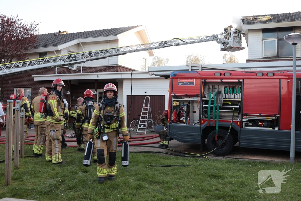 Woningbrand veroorzaakt zware schade