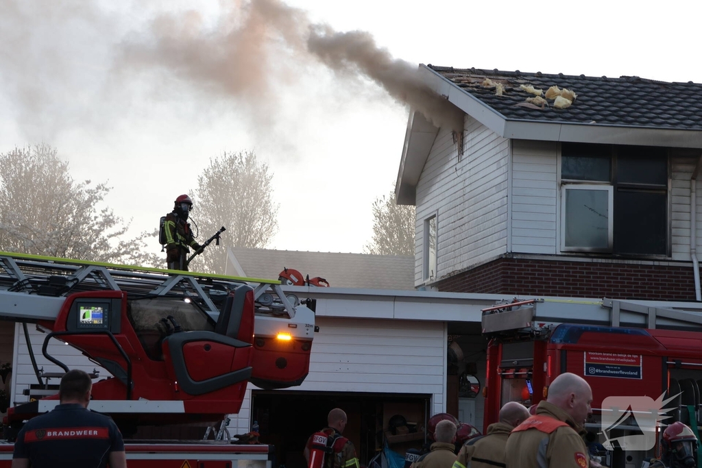 Woningbrand veroorzaakt zware schade