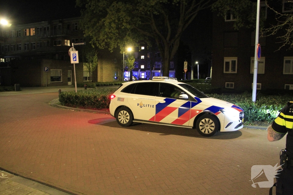 Buitenbrand in container geblust door buurtbewoners