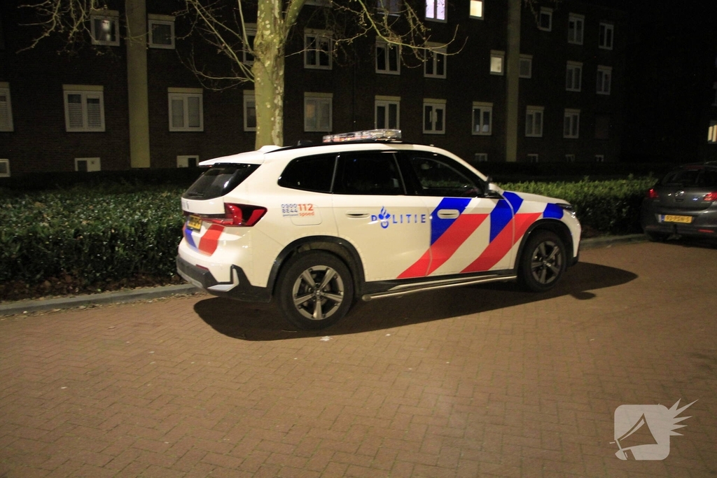 Buitenbrand in container geblust door buurtbewoners