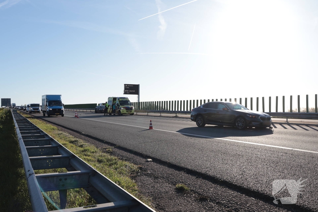 Ongeval op A27 veroorzaakt forse file