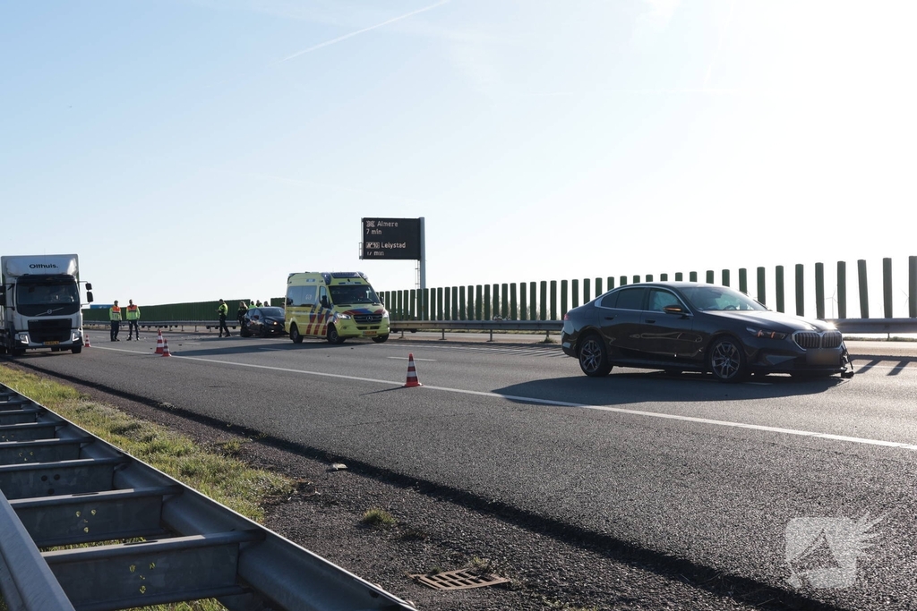 Ongeval op A27 veroorzaakt forse file