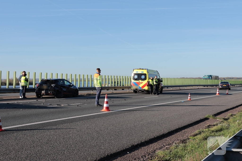 Ongeval op A27 veroorzaakt forse file