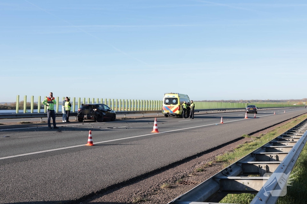 Ongeval op A27 veroorzaakt forse file