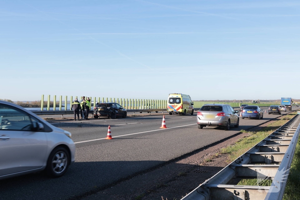 Ongeval op A27 veroorzaakt forse file