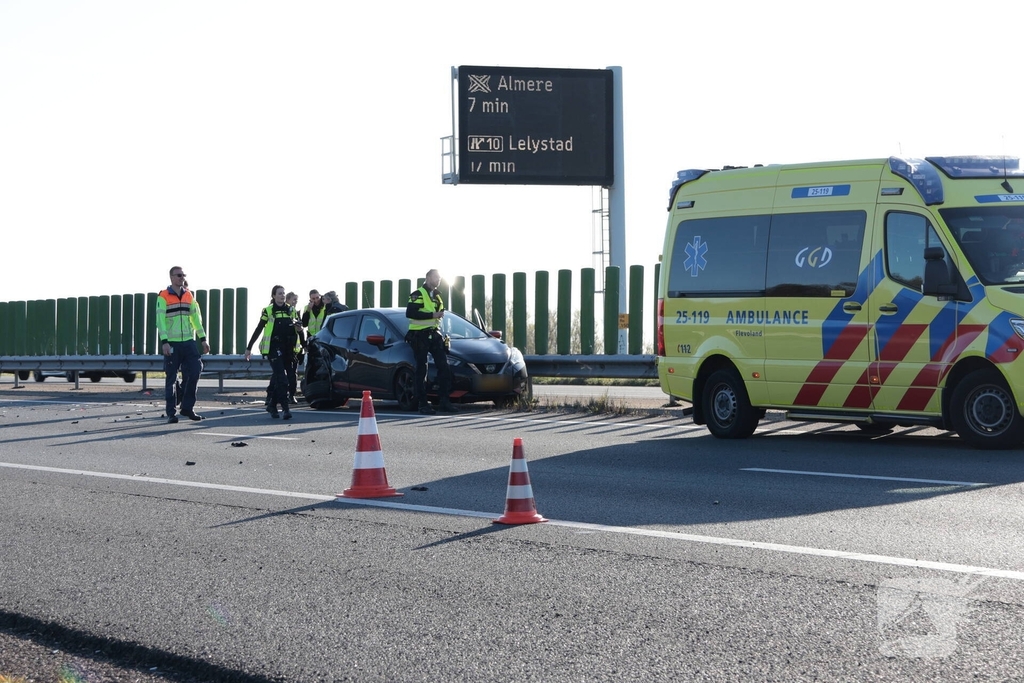 Ongeval op A27 veroorzaakt forse file