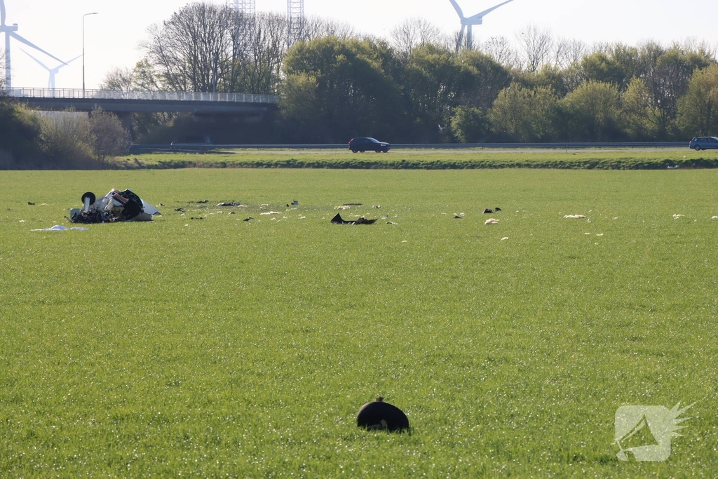 Hulpdiensten massaal ingezet na vliegtuigcrash