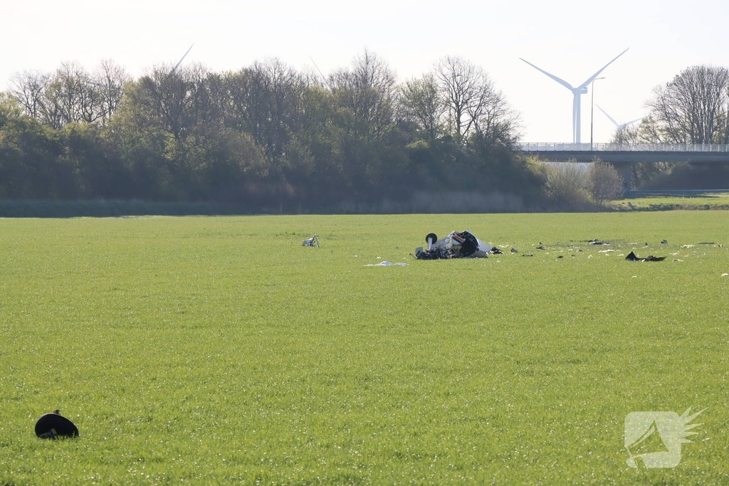Hulpdiensten massaal ingezet na vliegtuigcrash