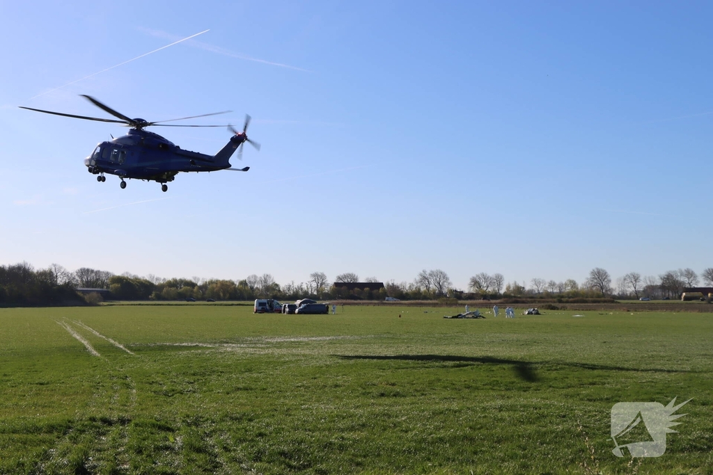 Hulpdiensten massaal ingezet na vliegtuigcrash