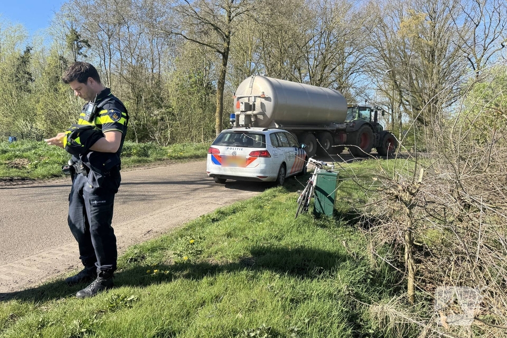 Wielrenner gewond bij eenzijdig ongeval