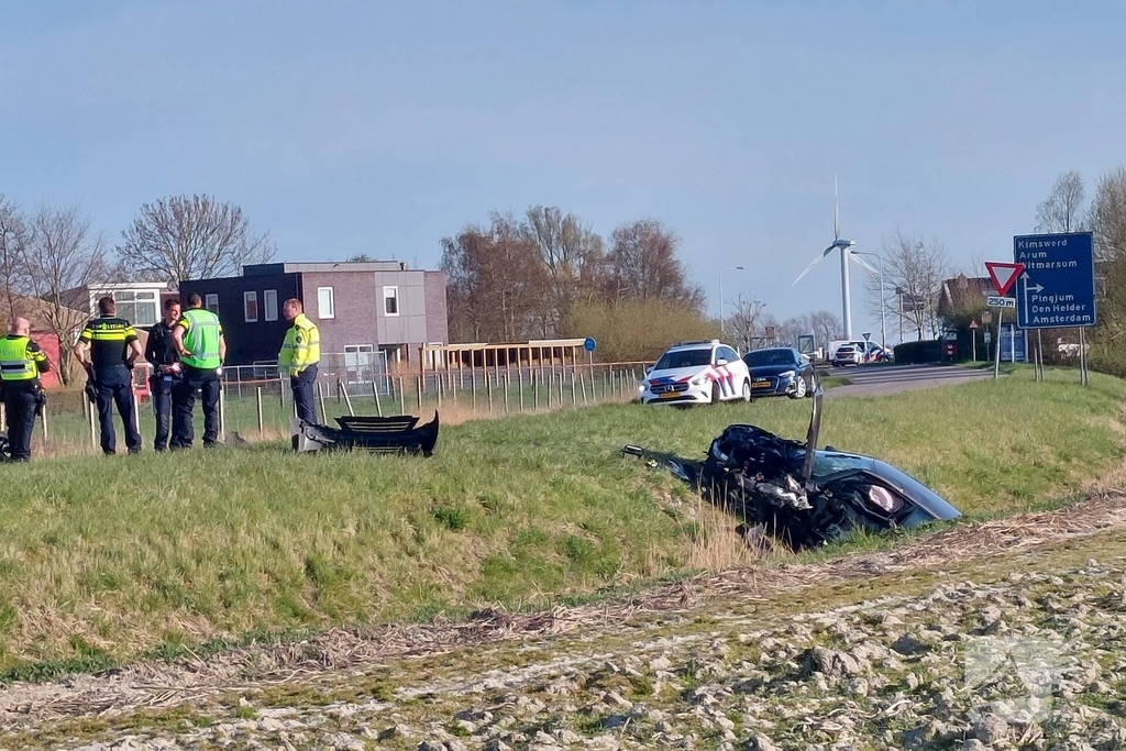 Drie gewonden bij auto-ongeluk