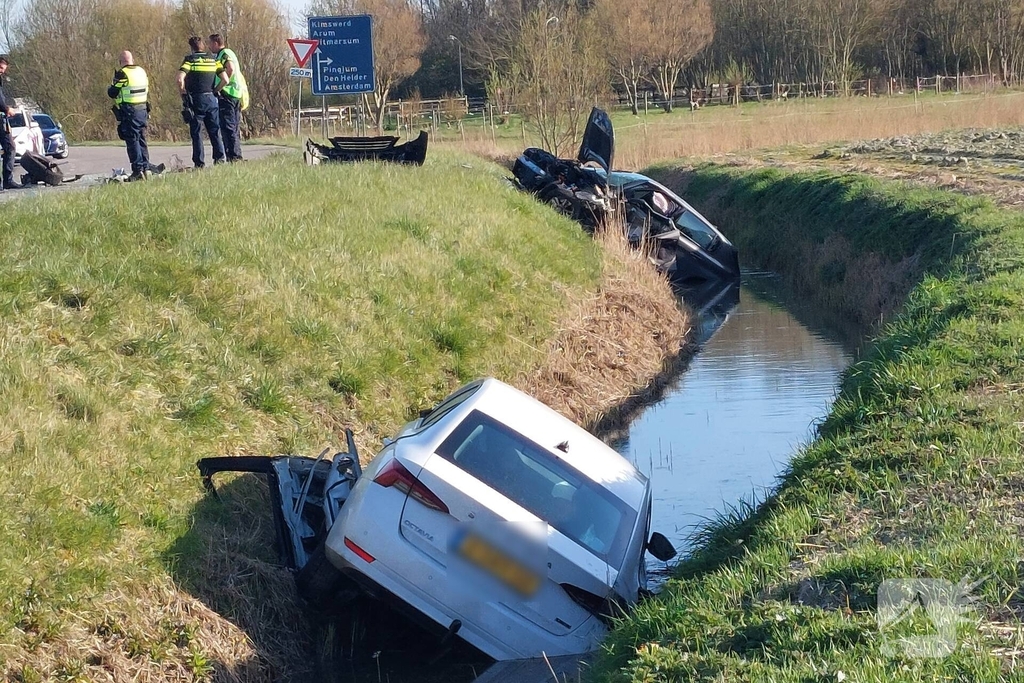 Drie gewonden bij auto-ongeluk