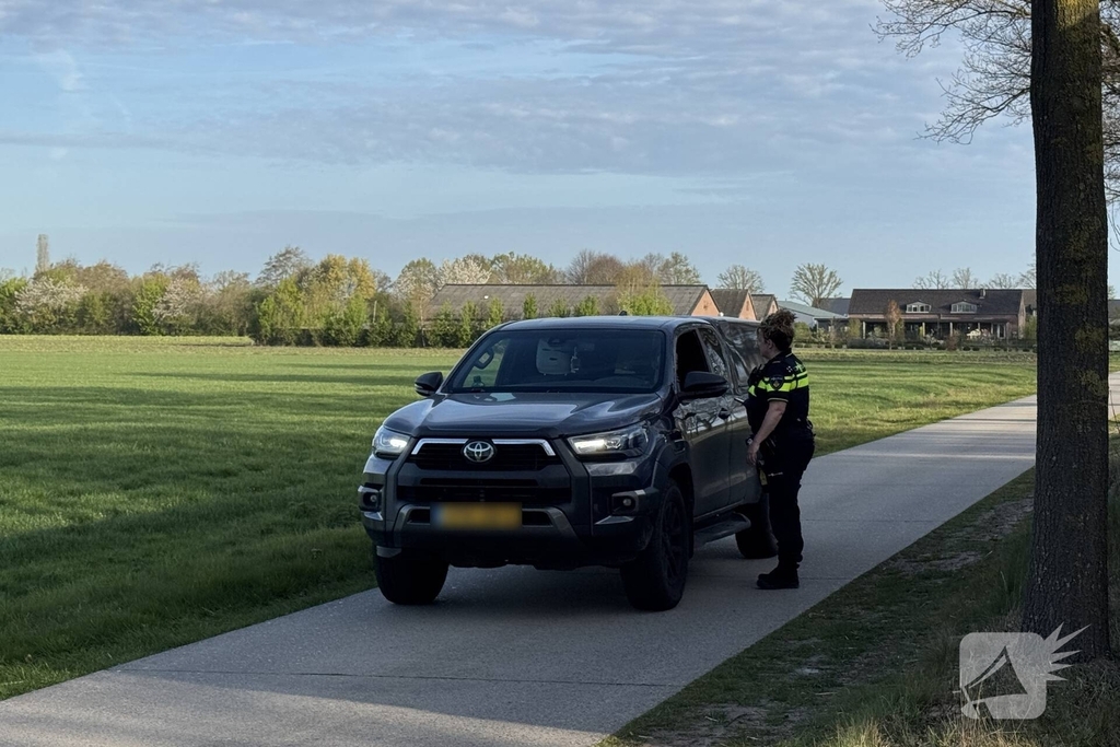 Forse aanrijding veroorzaakt verkeershinder