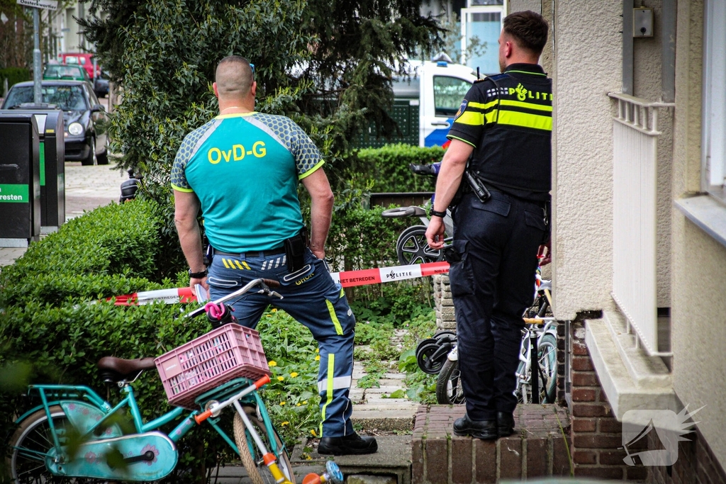 Kind valt van derde etage