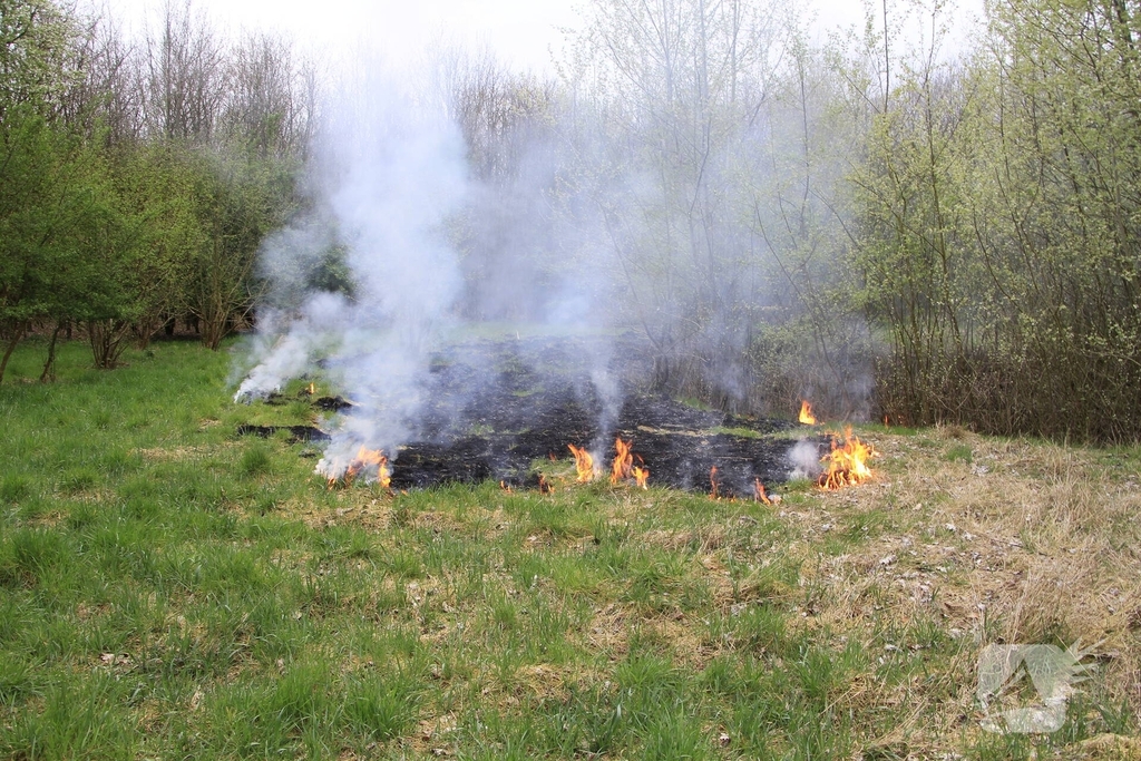 Buitenbrand geblust in Weert