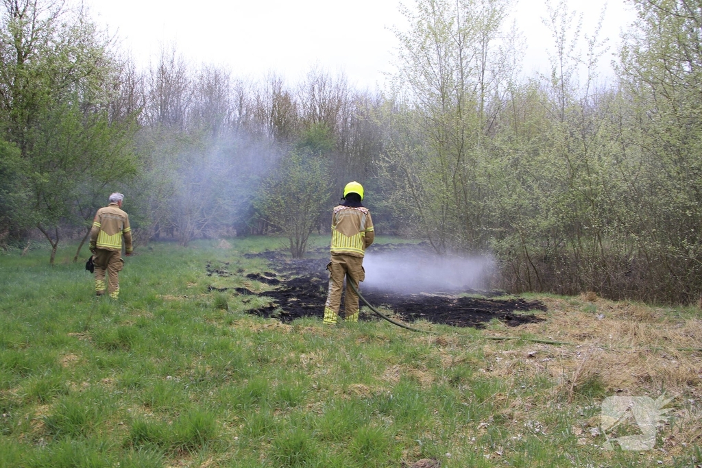 Buitenbrand geblust in Weert