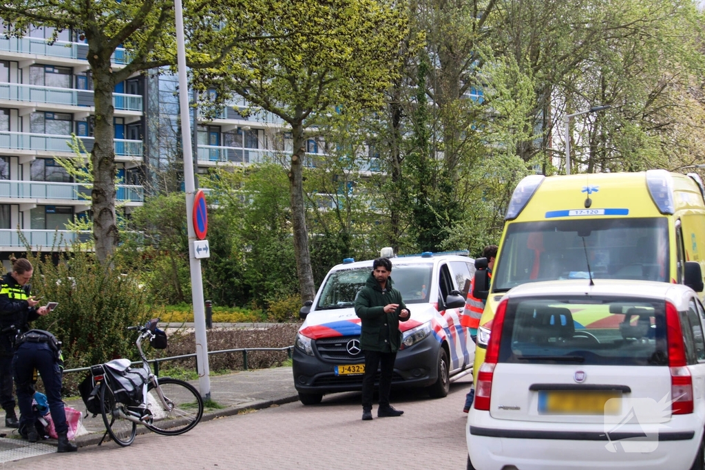 Fiets en scooter betrokken bij ernstig ongeval