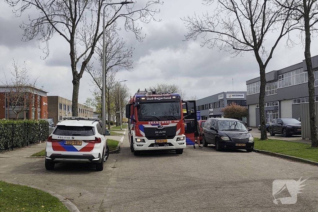 Brand in camper leidt tot ambulance-inzet