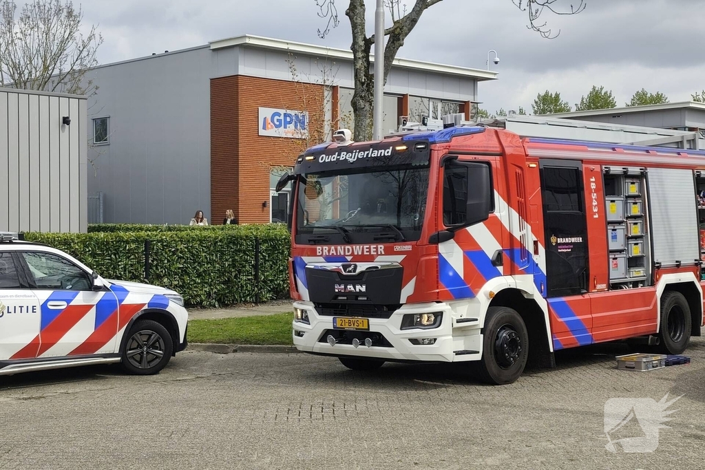 Brand in camper leidt tot ambulance-inzet
