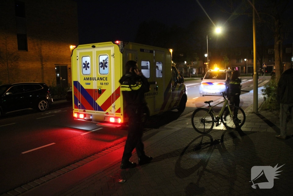 Fietser gewond na aanrijding met auto