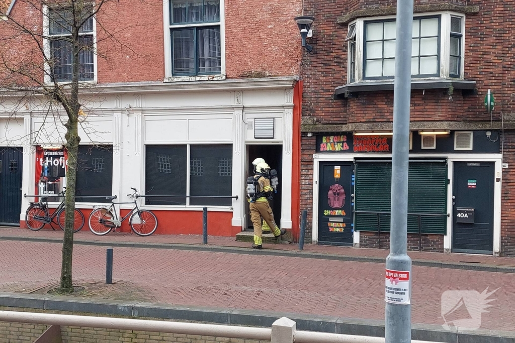 Brandweer onderzoekt vreemde lucht