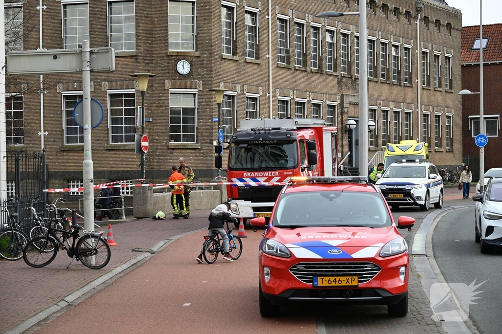 Brandweer onderzoekt vreemde lucht
