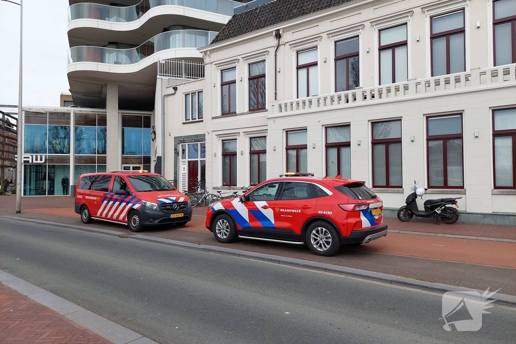 Brandweer onderzoekt vreemde lucht