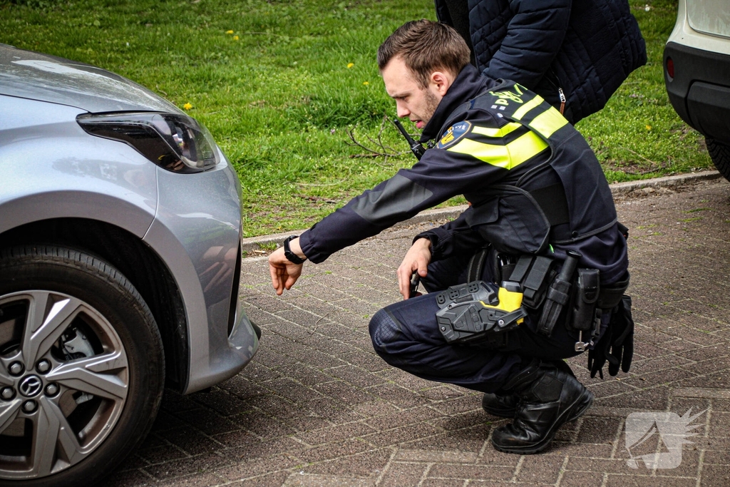 Ongeval tussen auto en fietser in Papendrecht