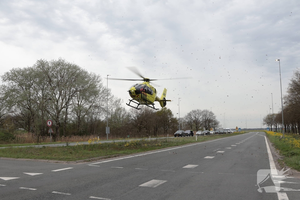 Medische noodsituatie leidt tot inzet traumahelikopter