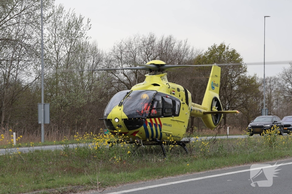 Medische noodsituatie leidt tot inzet traumahelikopter
