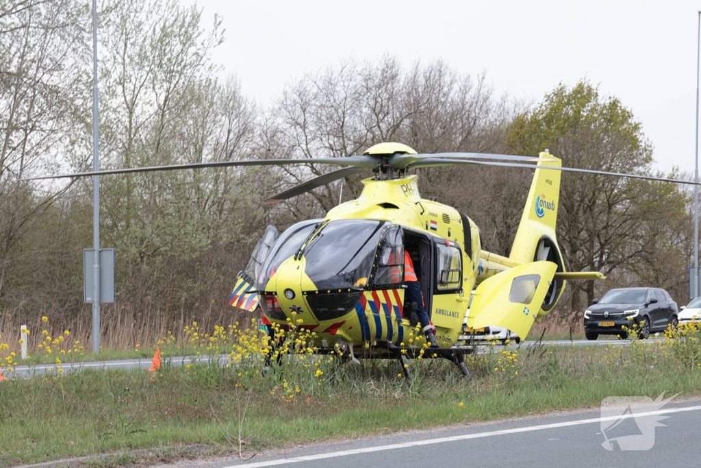 Medische noodsituatie leidt tot inzet traumahelikopter