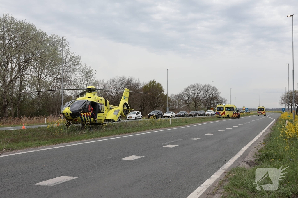Medische noodsituatie leidt tot inzet traumahelikopter