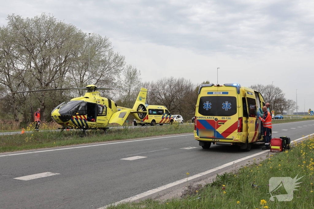 Medische noodsituatie leidt tot inzet traumahelikopter