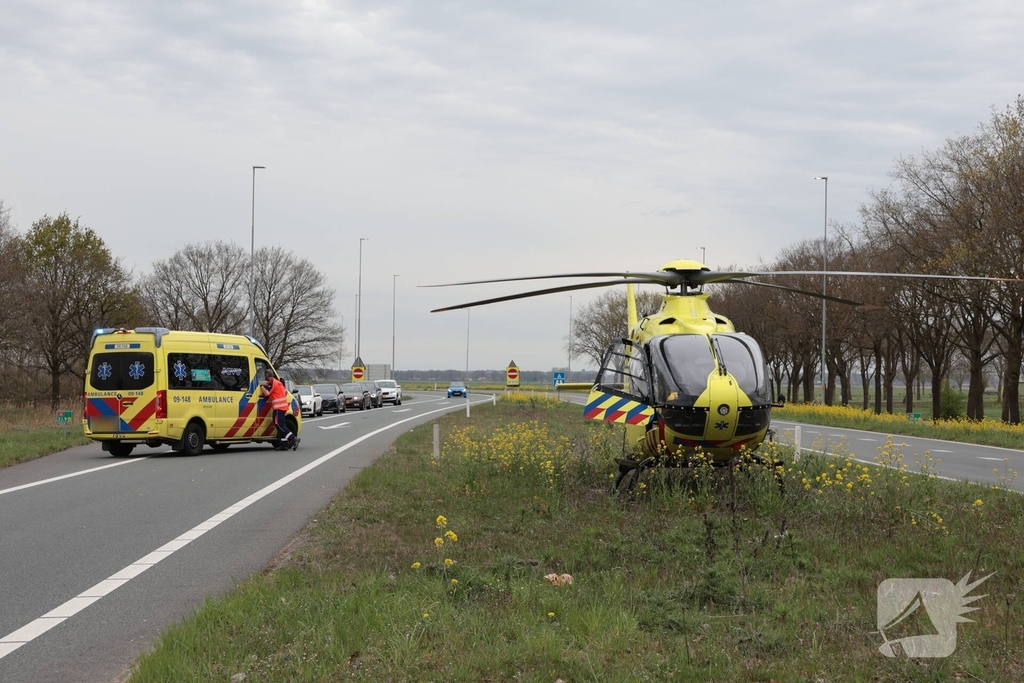 Medische noodsituatie leidt tot inzet traumahelikopter