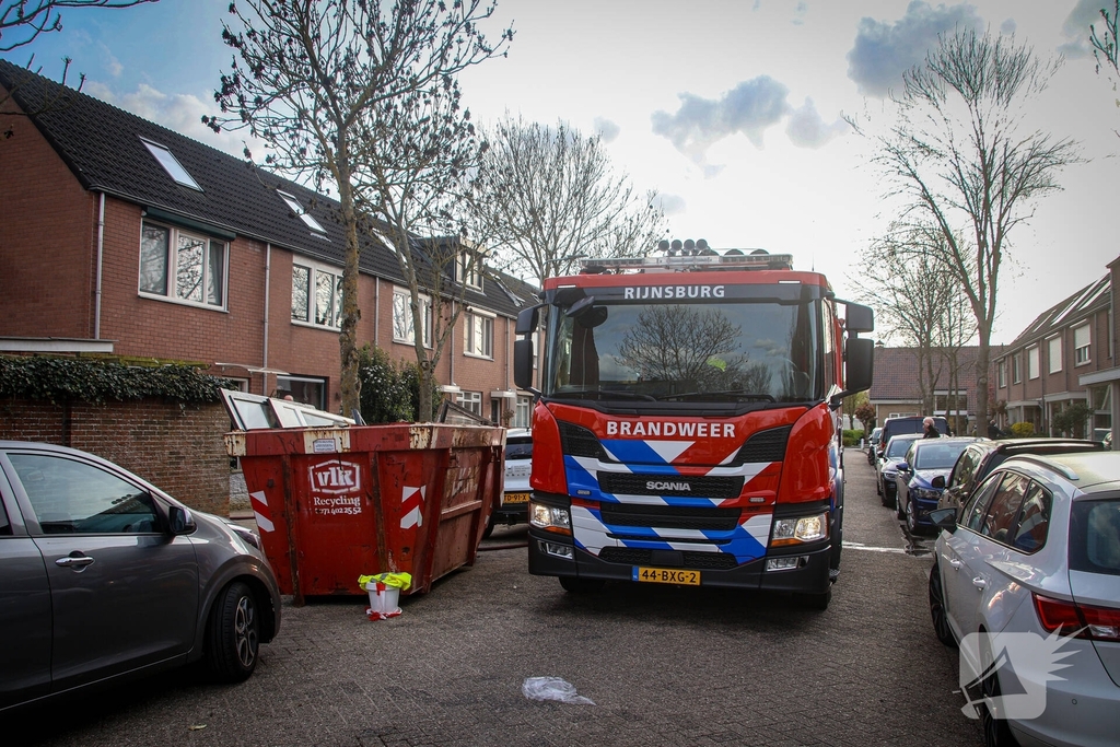 Brandweer ingezet na steekvlam in gas barbecue