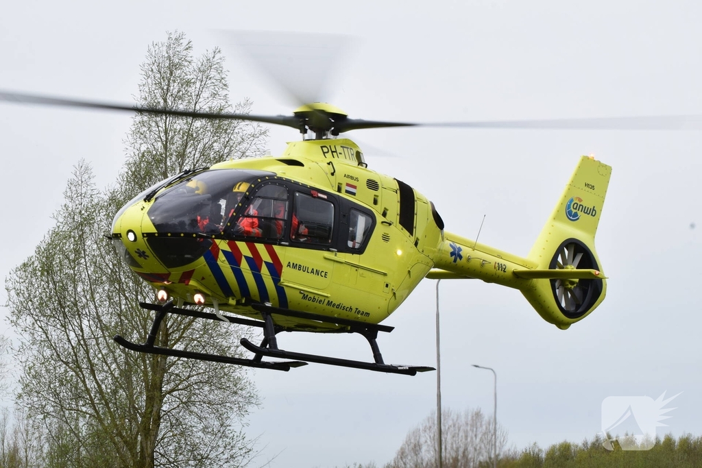 Traumahelikopter ingezet voor spoedmelding
