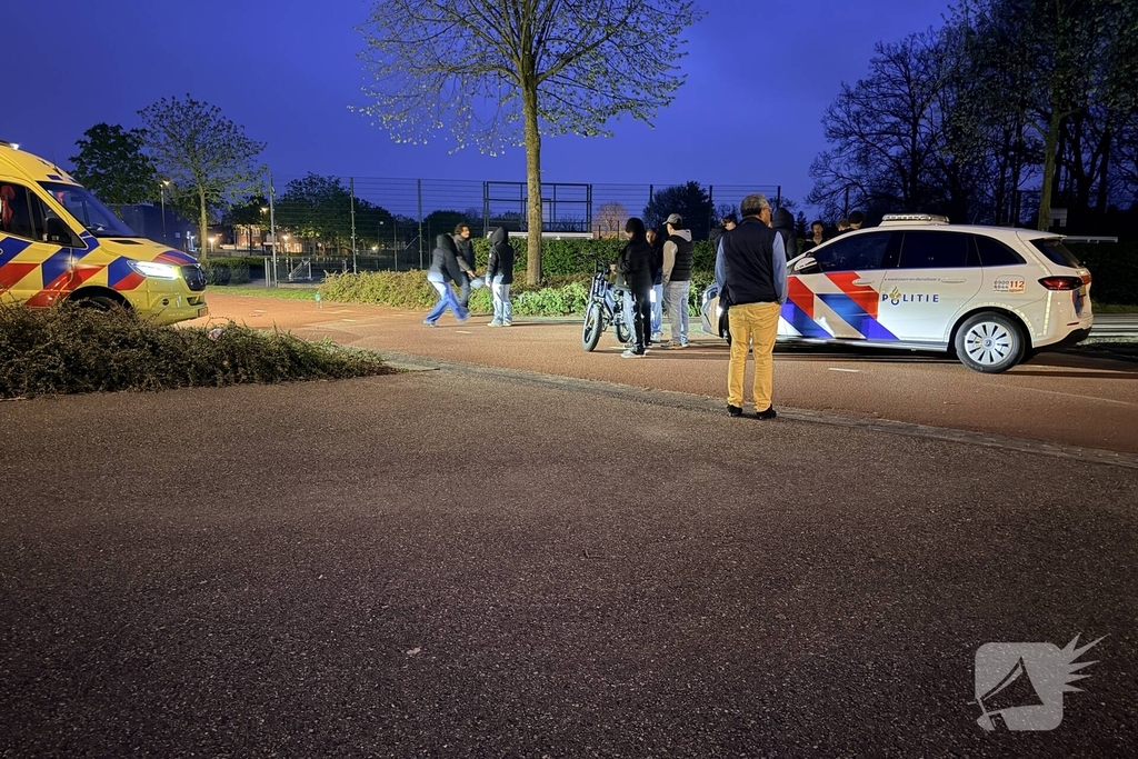 Scooterrijder rijdt voetgangster aan in ongeval