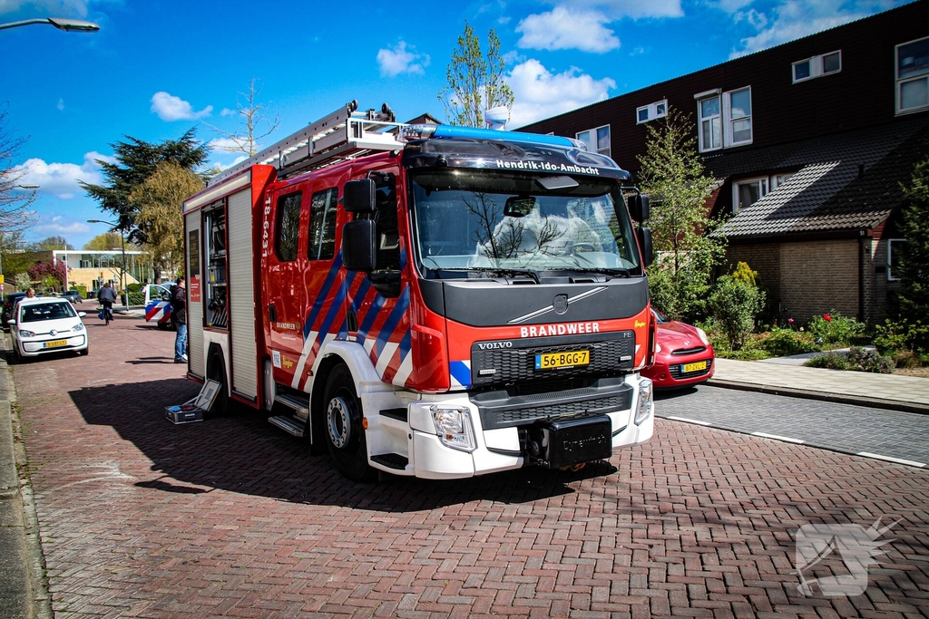 Woningbrand door oven in Zwijndrecht