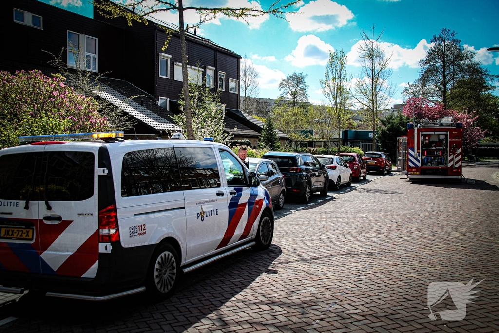 Woningbrand door oven in Zwijndrecht