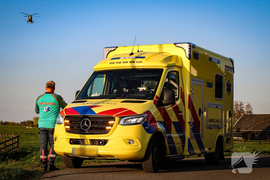 Traumahelikopter ingezet bij medisch incident