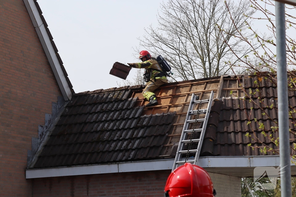 Woningbrand in Lelystad vraagt om brandweerinterventie