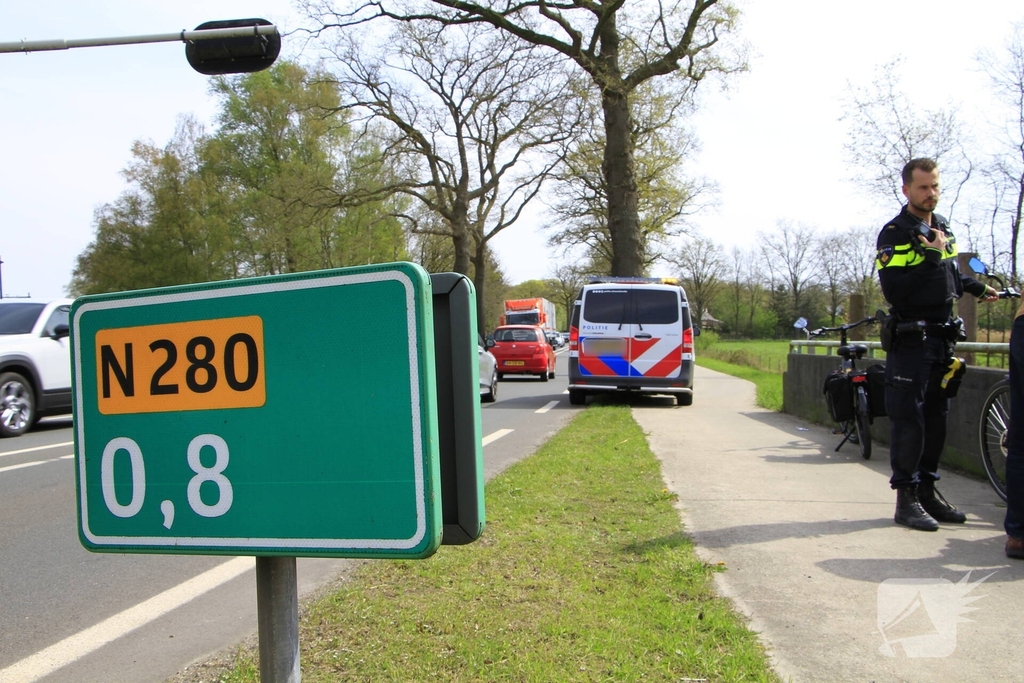 Fietser raakt gewond bij eenzijdig ongeval