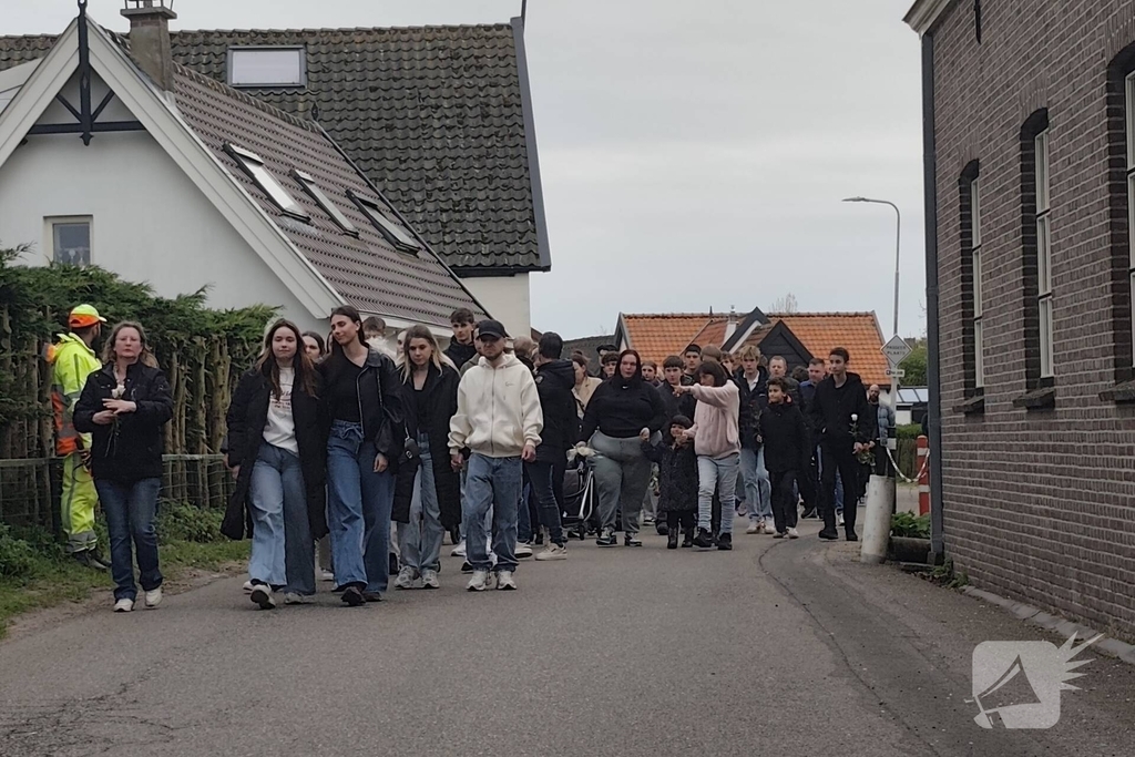 Veel mensen aanwezig bij herdenking