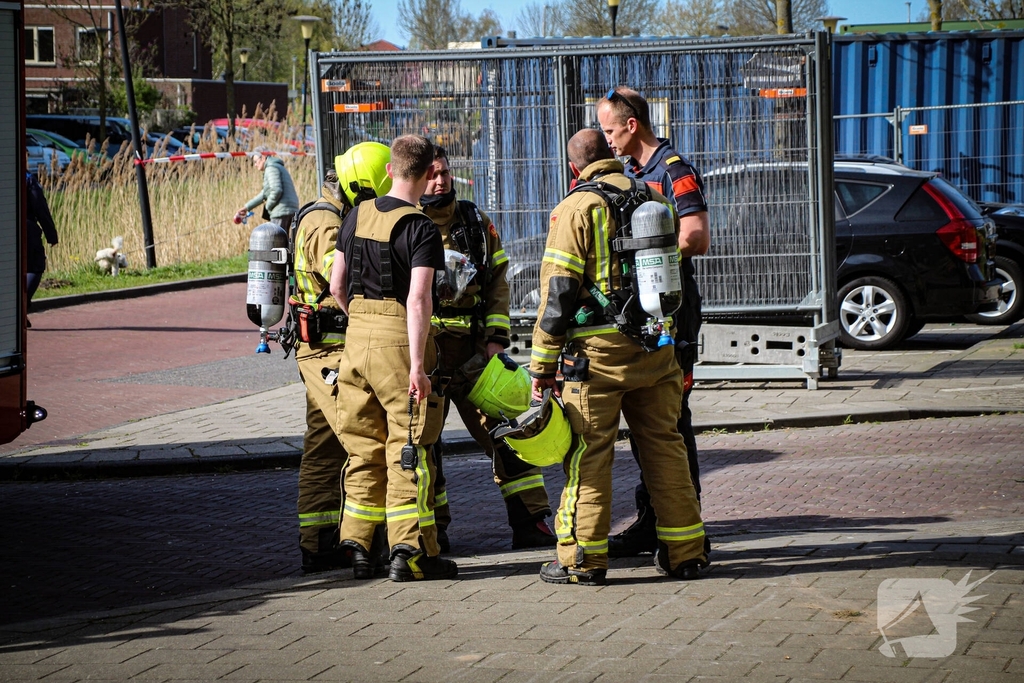 Brand in supermarkt veroorzaakt rookontwikkeling