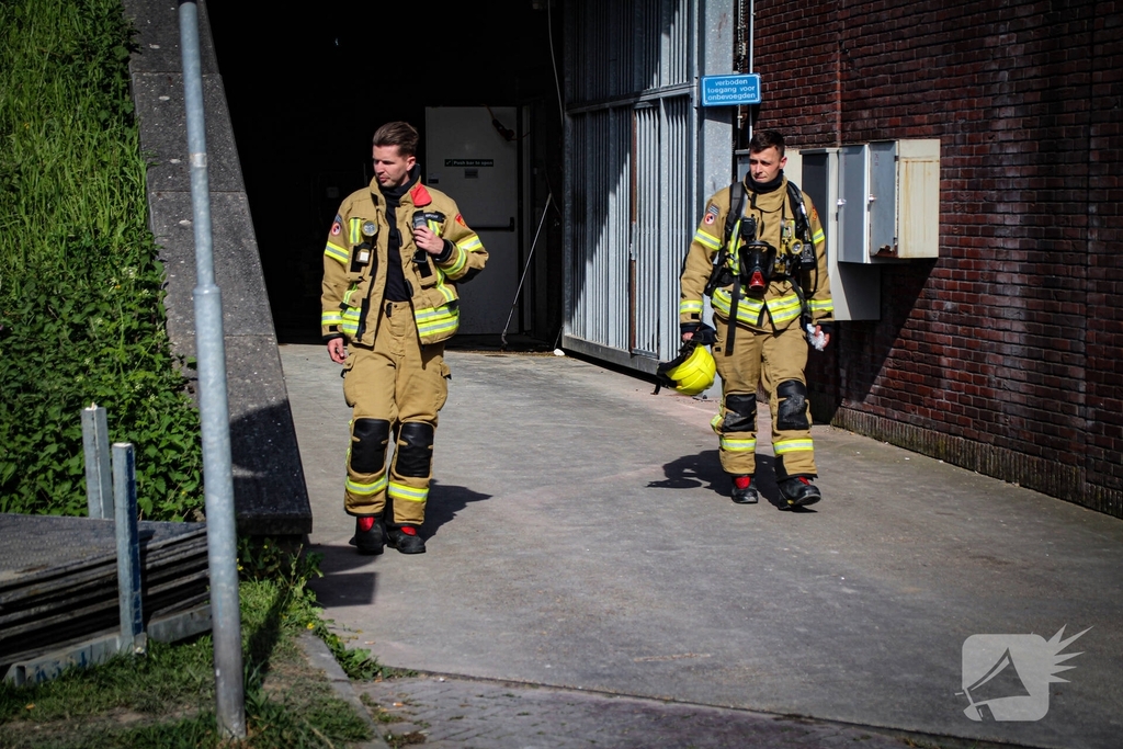 Brand in supermarkt veroorzaakt rookontwikkeling